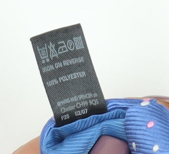 Marks and Spencer Men's Blue Polka Dot Tie