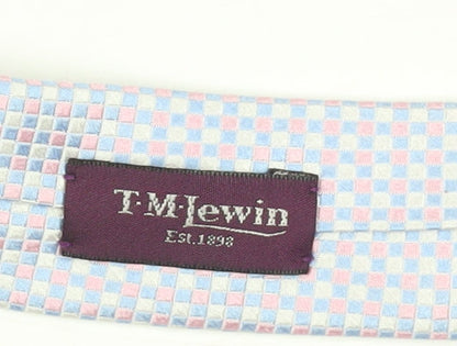 T.M.Lewin Men's Multicoloured Silk Tie