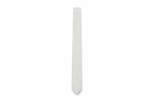 Café Coton Men's Beige Silk Slim Tie Geometric Pattern