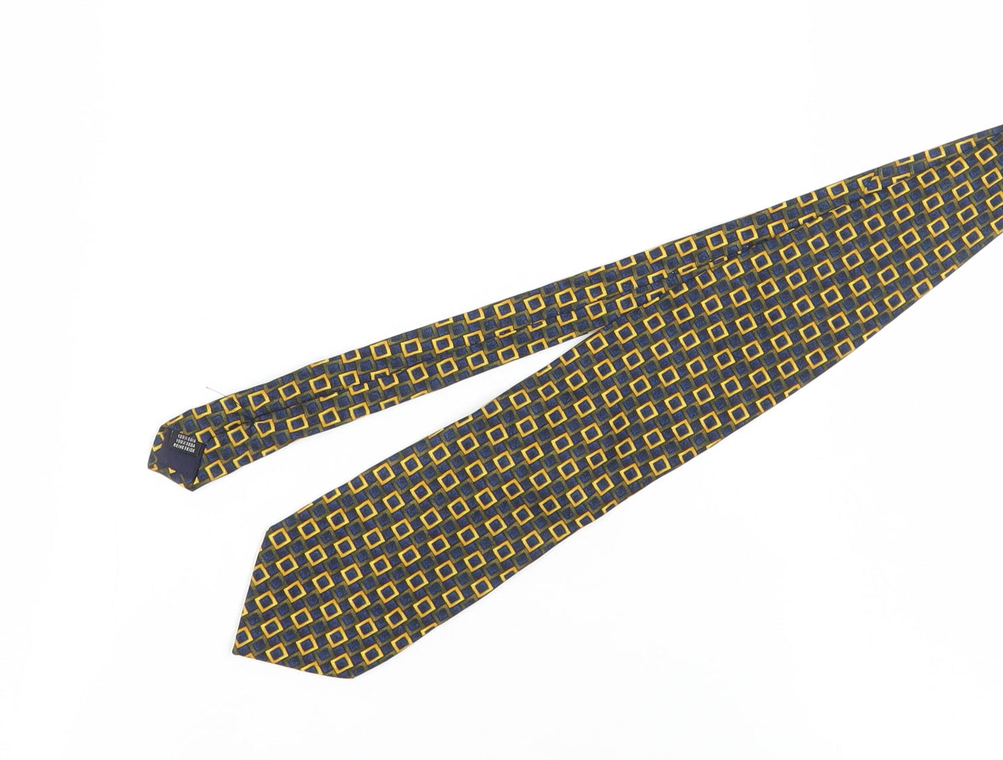 Mens Ciro Citterio Multicoloured Geometric 100% Silk  Tie