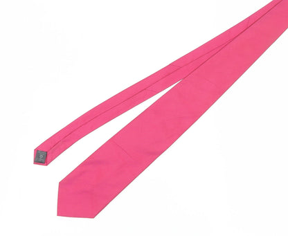 Next Men's Pink Silk Tie - One Size Elegant Accessory