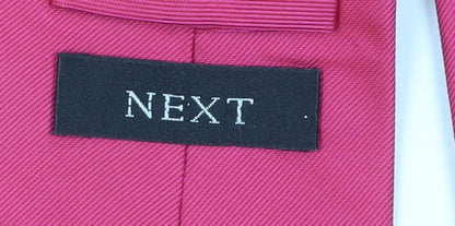 Next Men's Pink Silk Tie - One Size Elegant Accessory