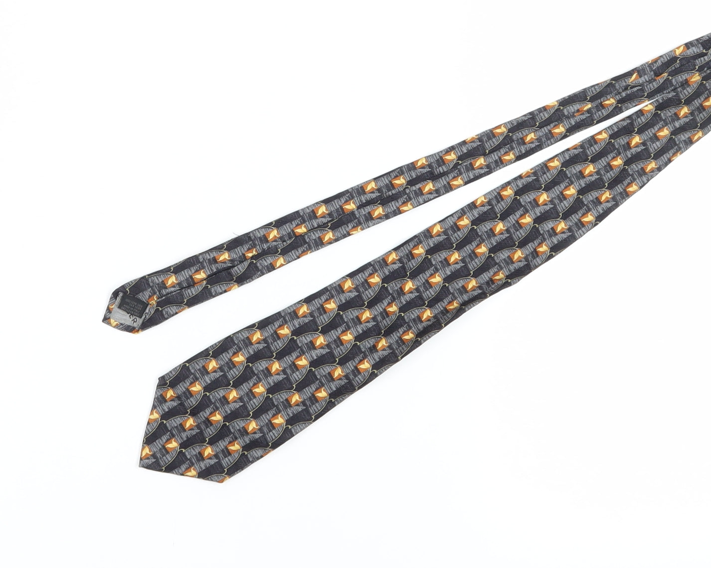 Jaeger Men's Multicoloured Floral Silk Tie