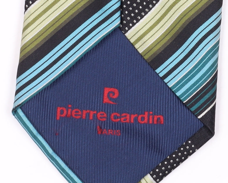 Pierre Cardin Men's Striped Silk Tie
