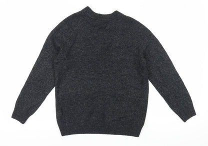Womens UK Size XS H&M Grey Pullover Jumper