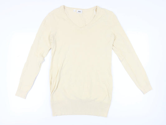 Womens UK Size 12 Bonprix Collection Beige Pullover Jumper