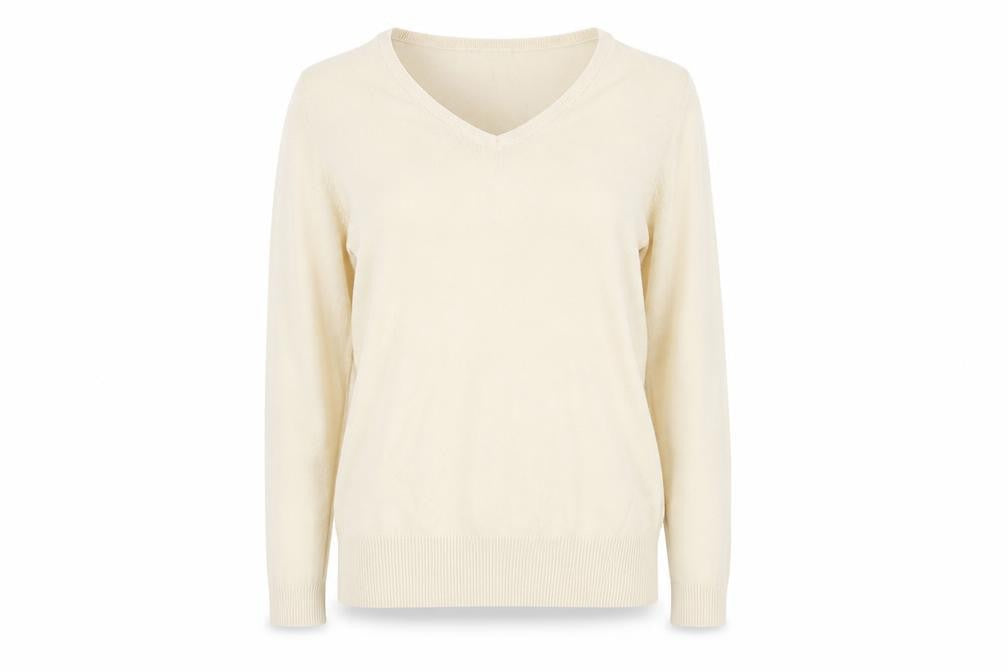 Womens UK Size 12 Bonprix Collection Beige Pullover Jumper