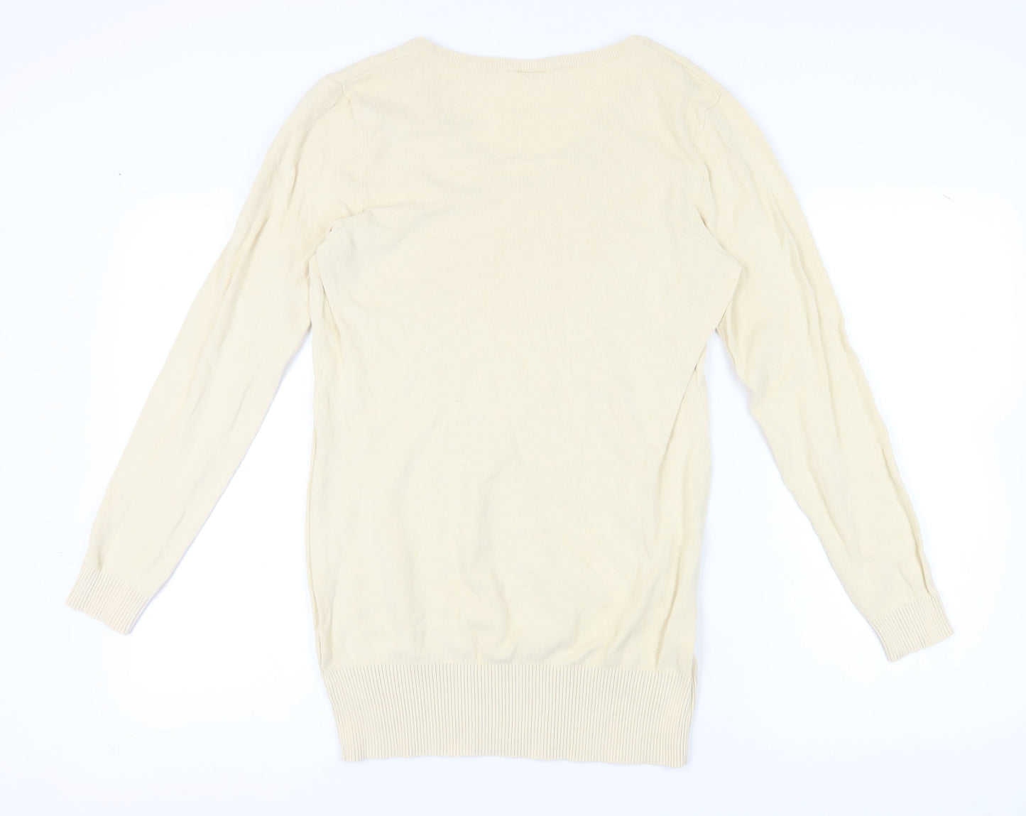 Womens UK Size 12 Bonprix Collection Beige Pullover Jumper