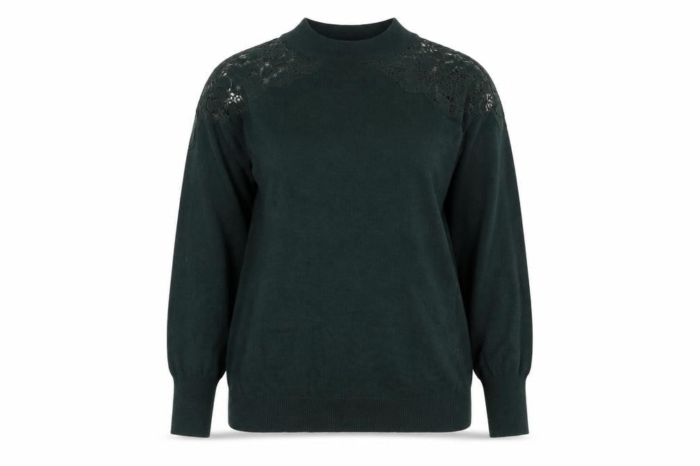 Womens UK Size S Wallis Green Pullover Jumper