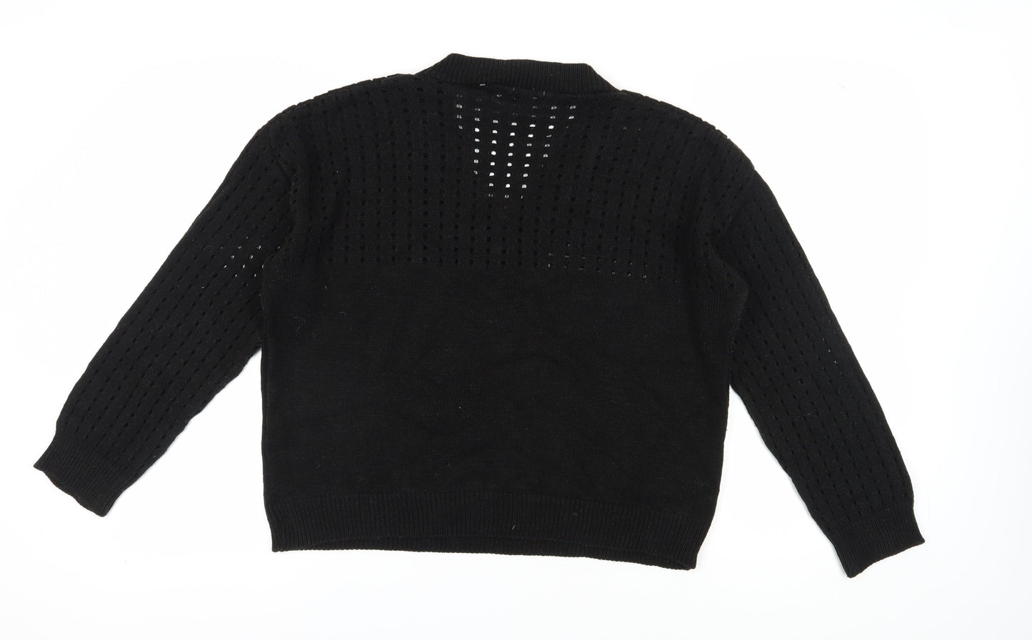 Womens UK Size L Dorothy Perkins Black Pullover Jumper