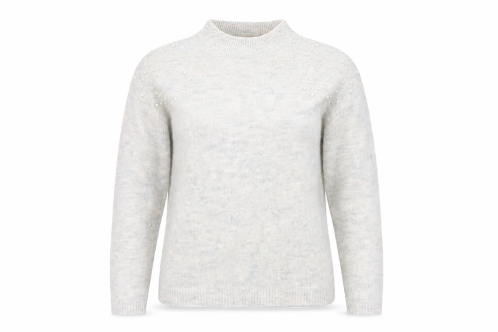Womens UK Size 12 NEXT Ivory Pullover Jumper