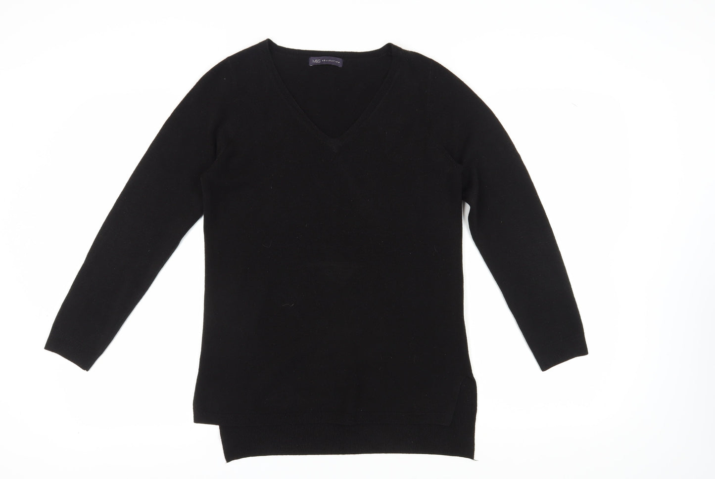 Womens UK Size 10 Marks and Spencer Black Pullover Jumper