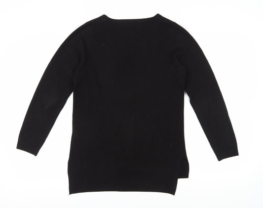 Womens UK Size 10 Marks and Spencer Black Pullover Jumper