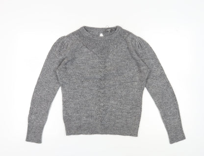 Womens UK Size 12 NEXT Grey Pullover Jumper