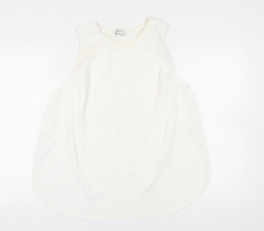Womens UK Size 20 NEXT White Basic Sleeveless