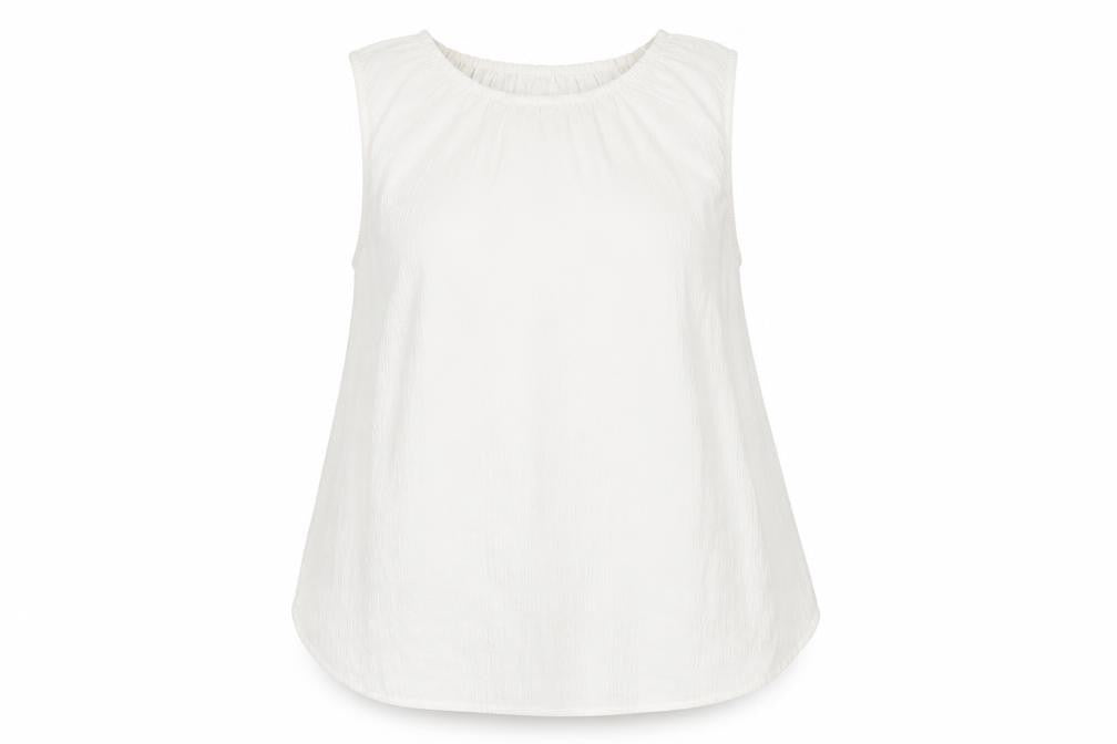 Womens UK Size 20 NEXT White Basic Sleeveless