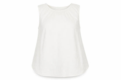 Womens UK Size 20 NEXT White Basic Sleeveless