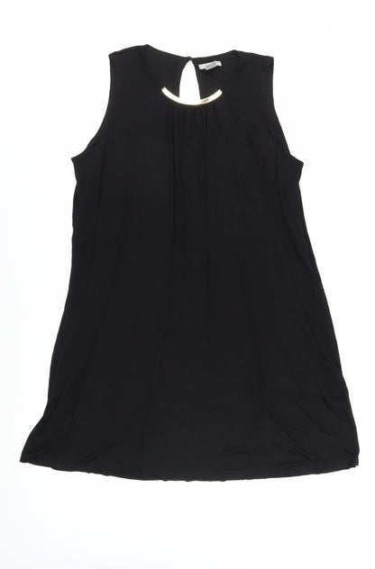 H&M Women's Black M Shift Dress Sleeveless Summer