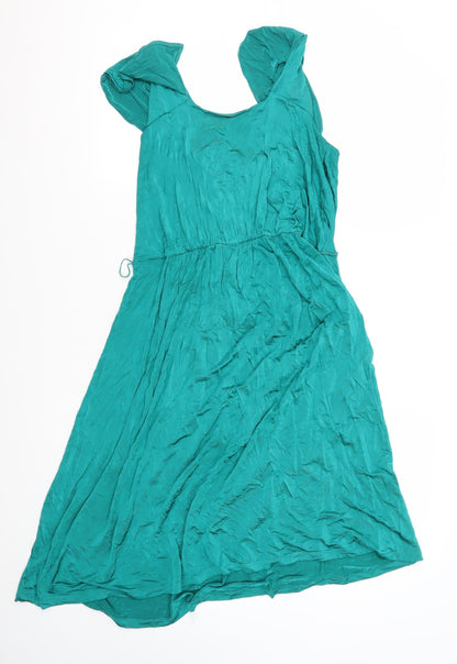 Marks and Spencer Green A-Line Dress Size 12