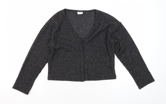 Teens UK Size 134 Zara Black Cardigan Jumper
