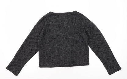 Teens UK Size 134 Zara Black Cardigan Jumper