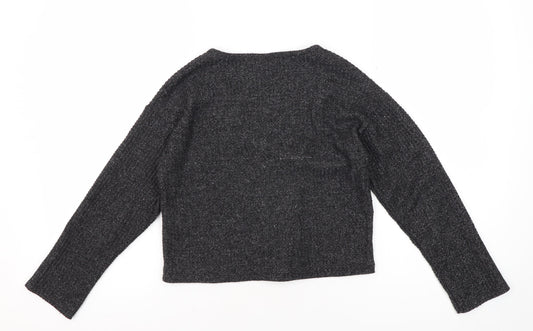 Teens UK Size 134 Zara Black Cardigan Jumper