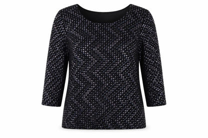 Womens UK Size M Cleo Black  Blouse