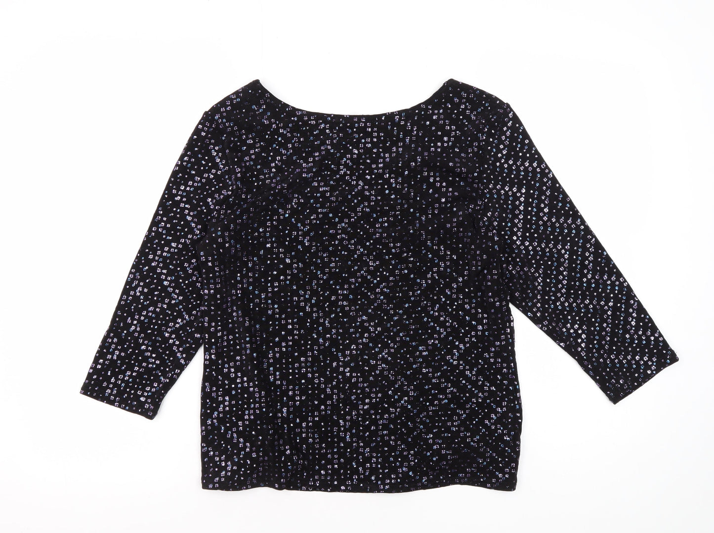 Womens UK Size M Cleo Black  Blouse