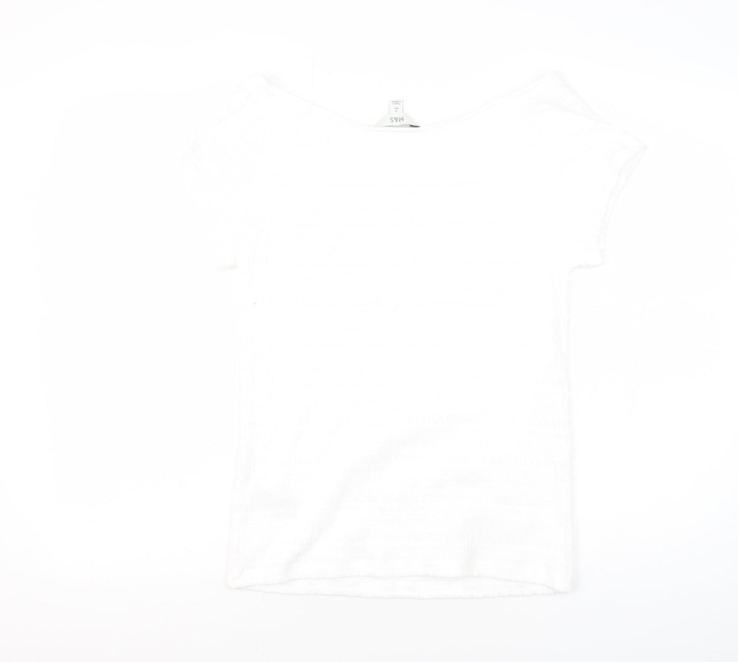 Womens UK Size 12 Marks and Spencer White