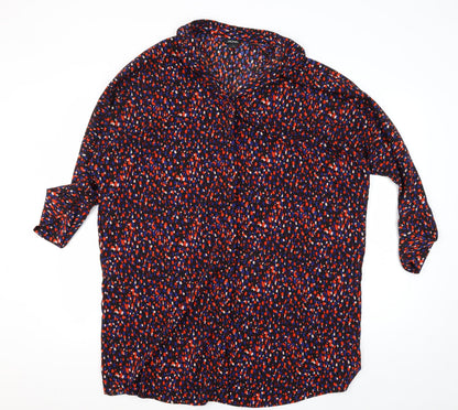 Womens UK Size S Monki Multicoloured Camisole Button-Up