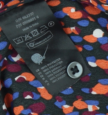Womens UK Size S Monki Multicoloured Camisole Button-Up