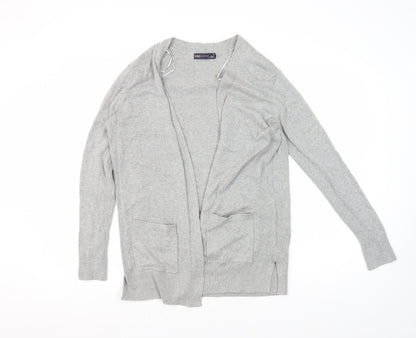 Womens UK Size 10 Marks and Spencer Grey Cardigan Jumper