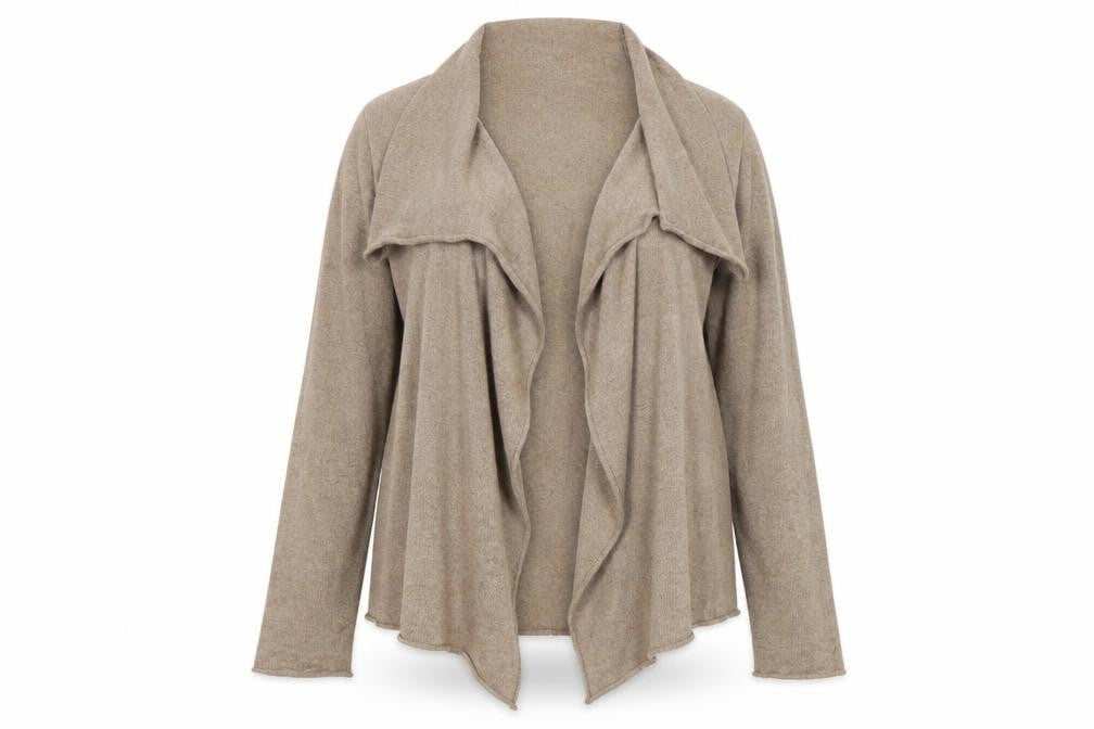 Womens UK Size 12 Marks and Spencer Brown Cardigan Jumper