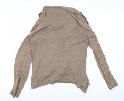 Womens UK Size 12 Marks and Spencer Brown Cardigan Jumper