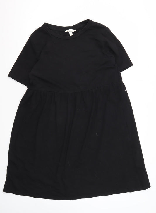 H&M Women's Black A-Line Dress Size 12