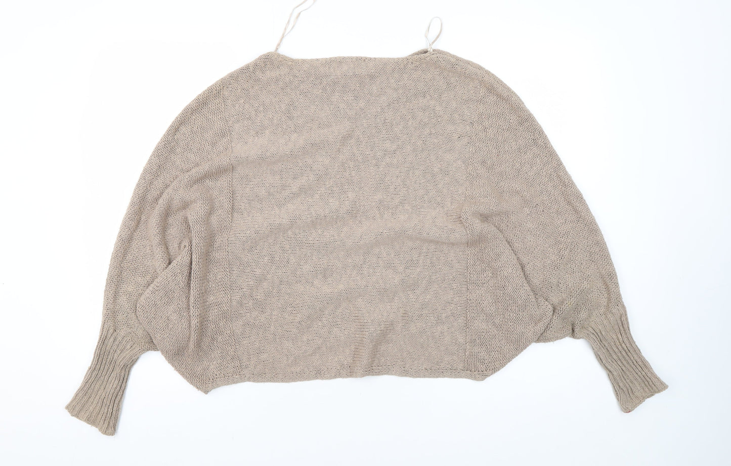 Womens UK Size S Shrinking Violet Beige Pullover Jumper