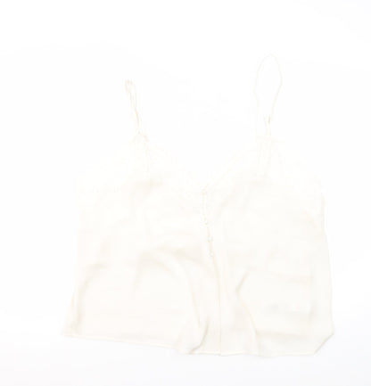 Marks and Spencer Women's Ivory Camisole Tank Size 14