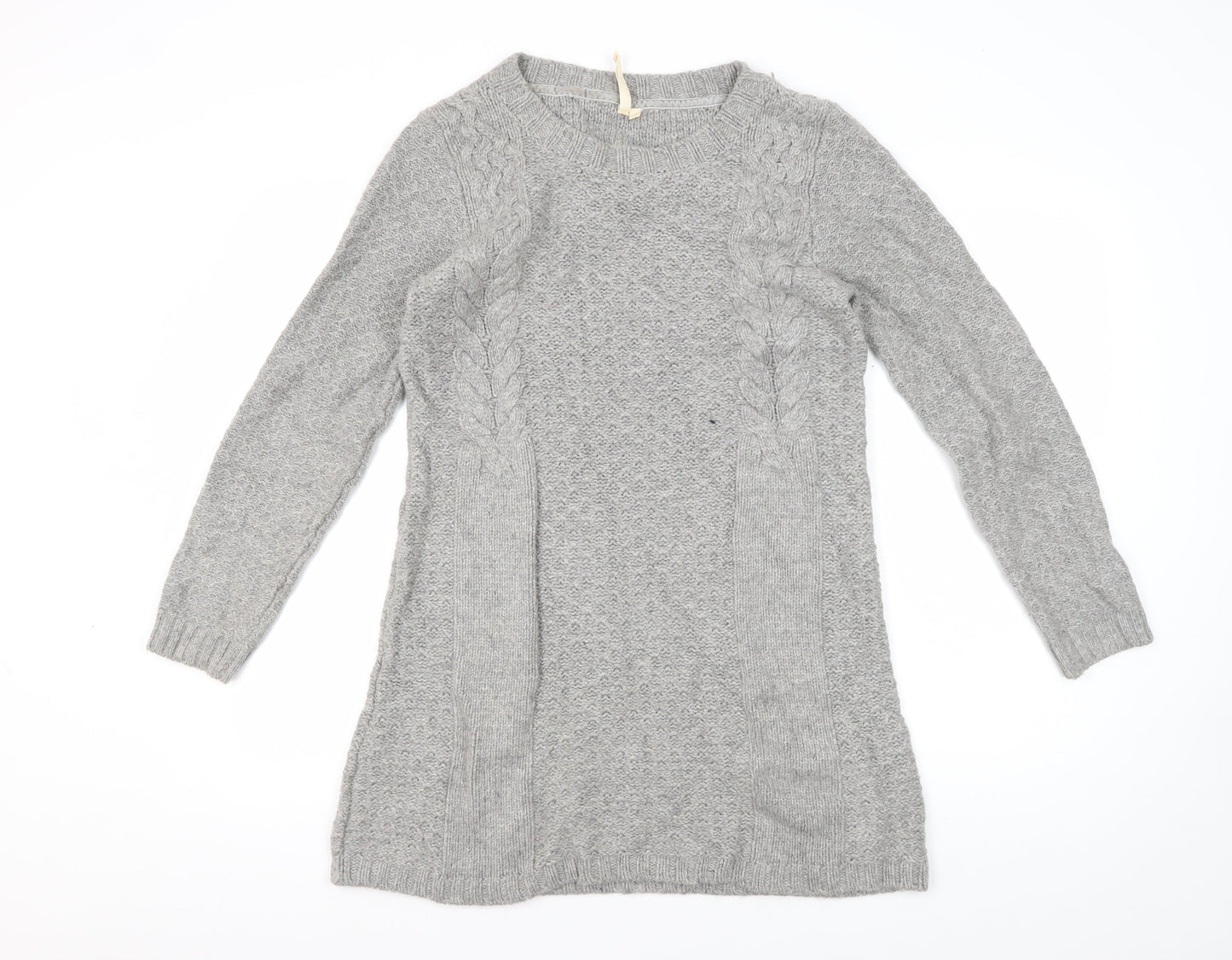 Womens UK Size 10 White Stuff Grey Pullover Jumper