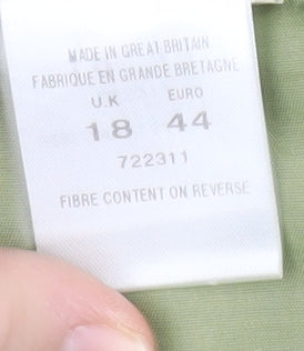 Eastex Women's Multicoloured Plaid Knee Skirt, Size 18