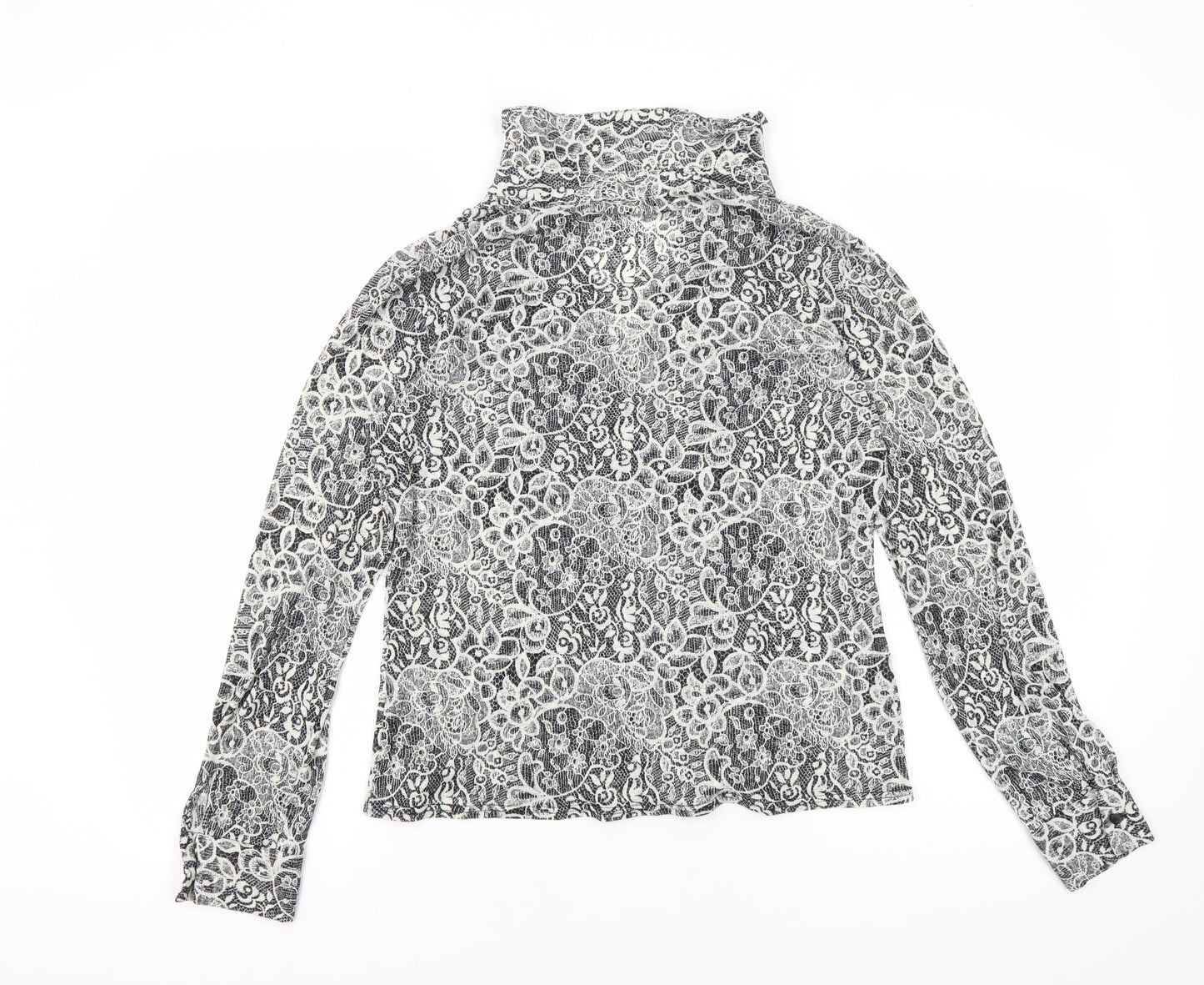 Vie de Mode Women's Multicoloured Button-Up Shirt