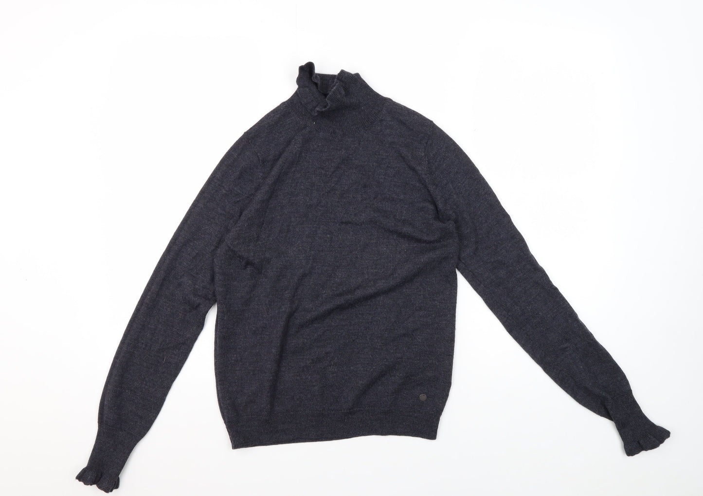 Womens UK Size S Nümph Black Pullover Jumper
