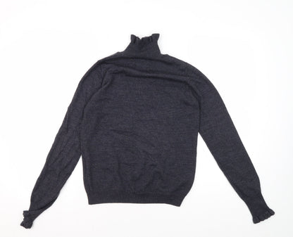 Womens UK Size S Nümph Black Pullover Jumper