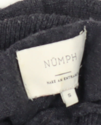 Womens UK Size S Nümph Black Pullover Jumper