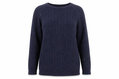 Gap Women's Blue XL Cable-Knit Jumper