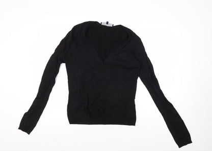 French Connection Women's Black Pullover Jumper L