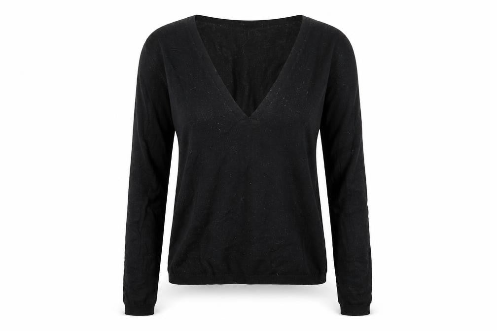 French Connection Women's Black Pullover Jumper L