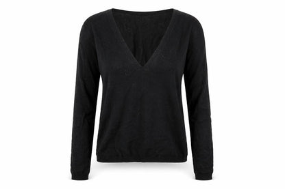 French Connection Women's Black Pullover Jumper L