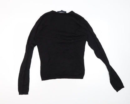 French Connection Women's Black Pullover Jumper L