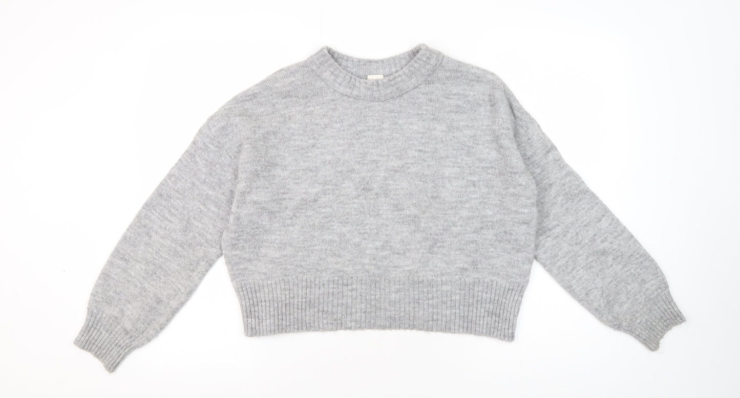 Womens UK Size S Urban Outfitters Grey Pullover Jumper