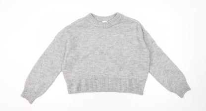 Womens UK Size S Urban Outfitters Grey Pullover Jumper